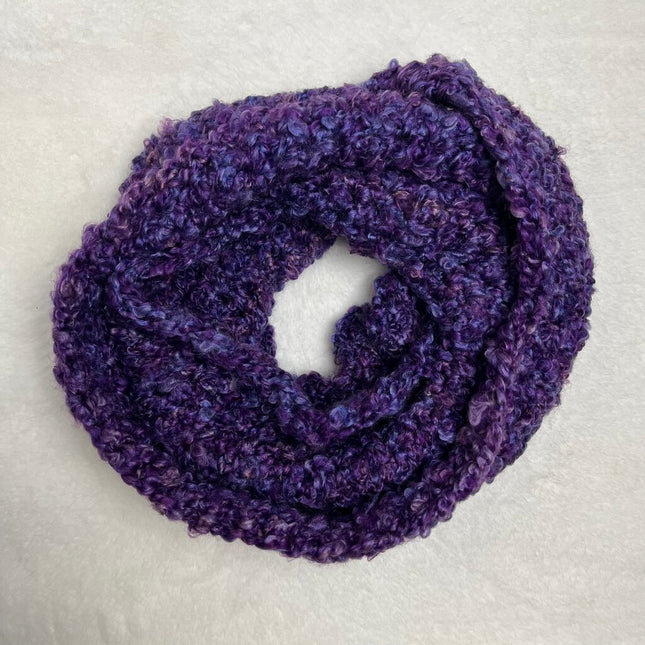 Chunky Infinity Scarf - Purple Haze