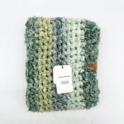 Chunky Infinity Scarf - Sea Shades
