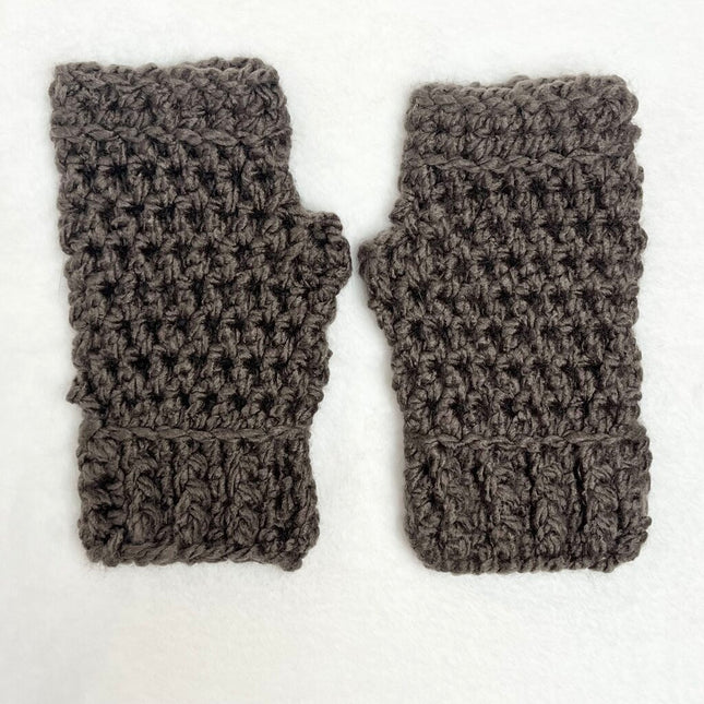 Fingerless Gloves - Pecan