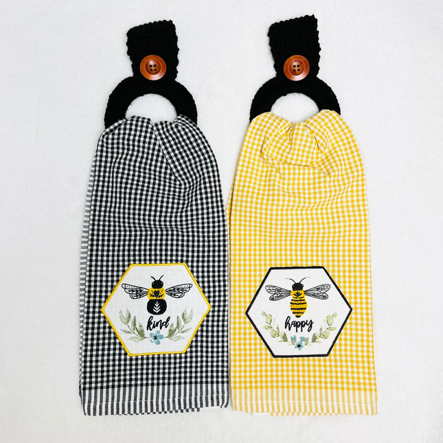 Hanging Towel Gift Set - Bees
