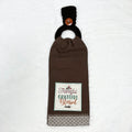Hanging Towel Set - Brown with Thankful, Grateful, Blessed