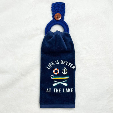 Hanging Towel Set - Life Is Better At The Lake
