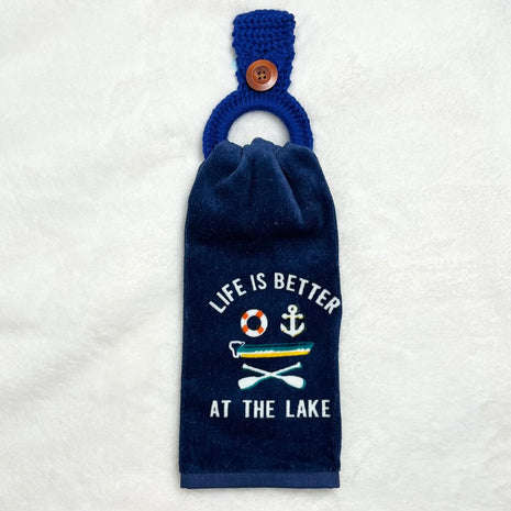 Hanging Towel Set - Life Is Better At The Lake