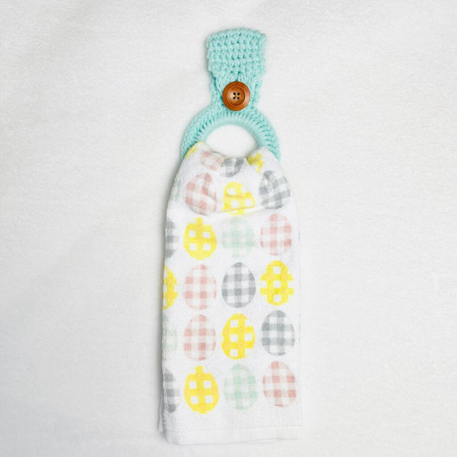 Hanging Towel Set - Pastel Easter Eggs