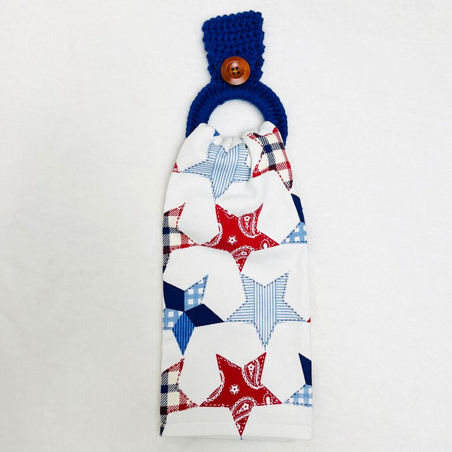 Hanging Towel Set - Patriotic Stars