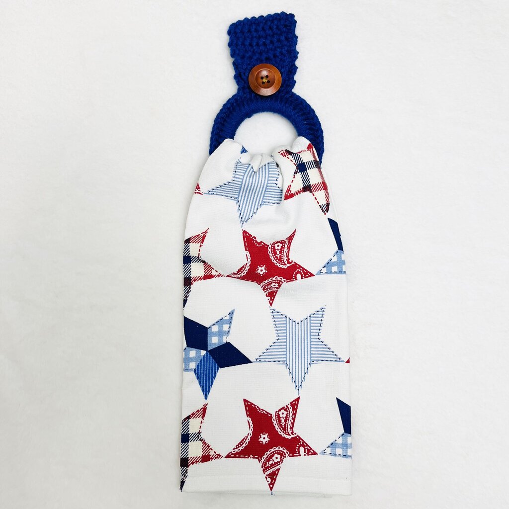 Hanging Towel Set - Patriotic Stars