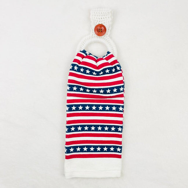 Hanging Towel Set - Patriotic Stars & Stripes