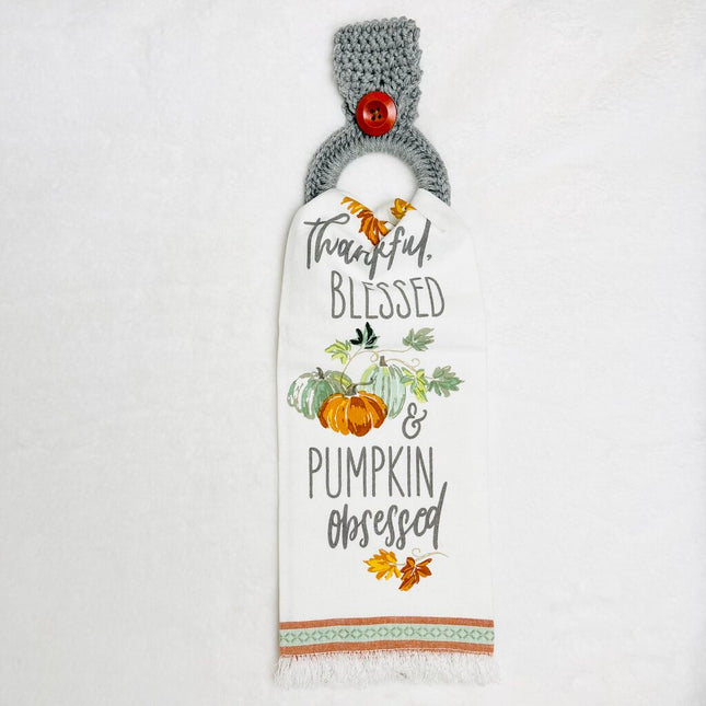 Hanging Towel Set - Pumpkin Obsessed