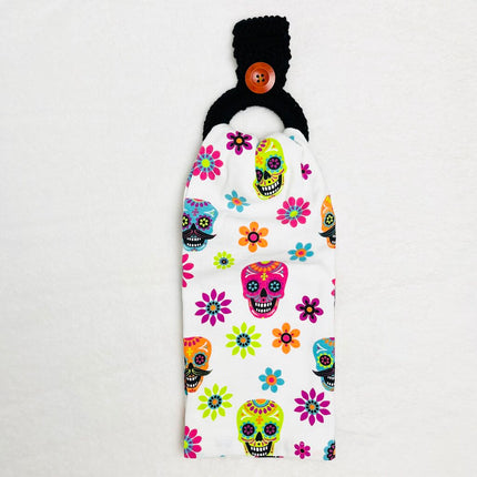 Hanging Towel Set - Sugar Skulls