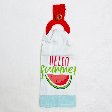 Hanging Towel Set - Hello Summer with Watermelon