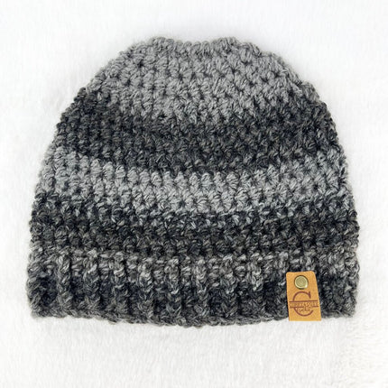 Messy Bun Hat - Onyx