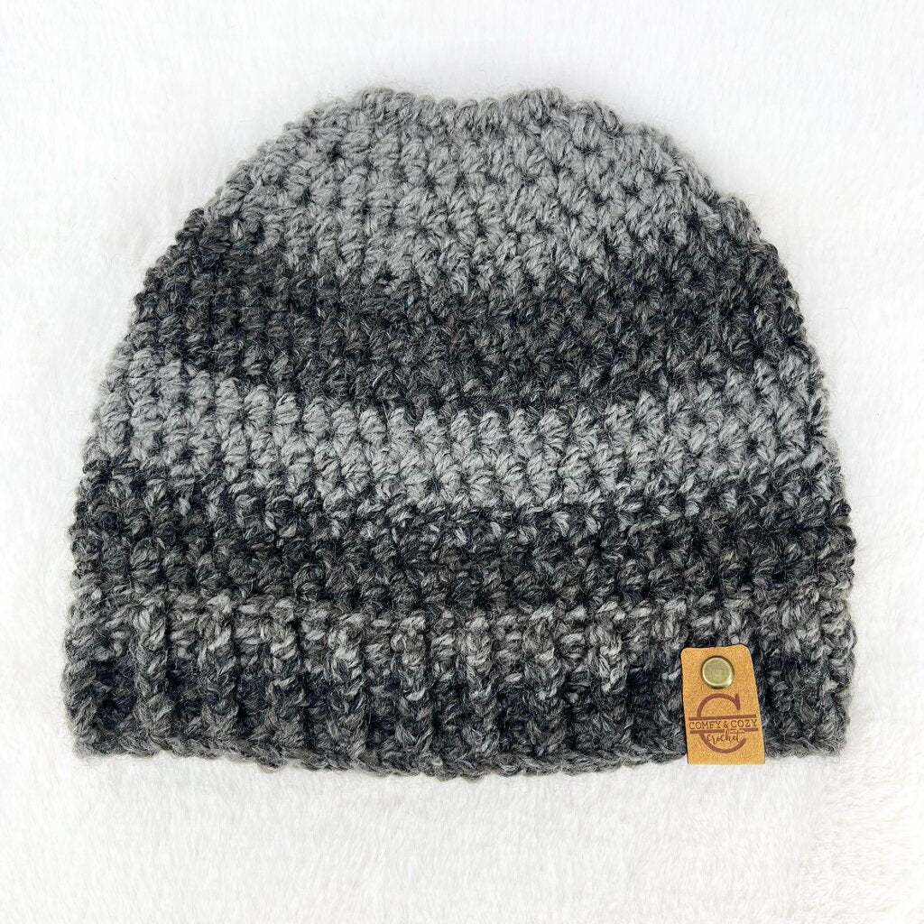 Messy Bun Hat - Onyx