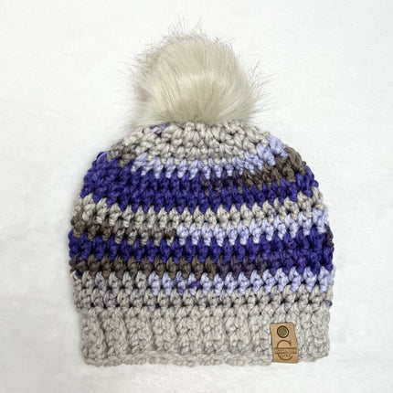 Pom Pom Hat (Adult) - Haze