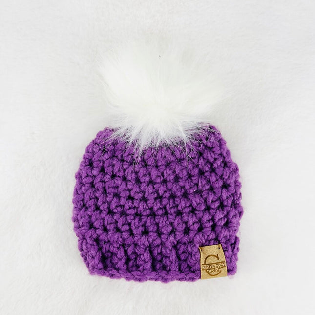 Pom Pom Hat (0-3 month) - Jam
