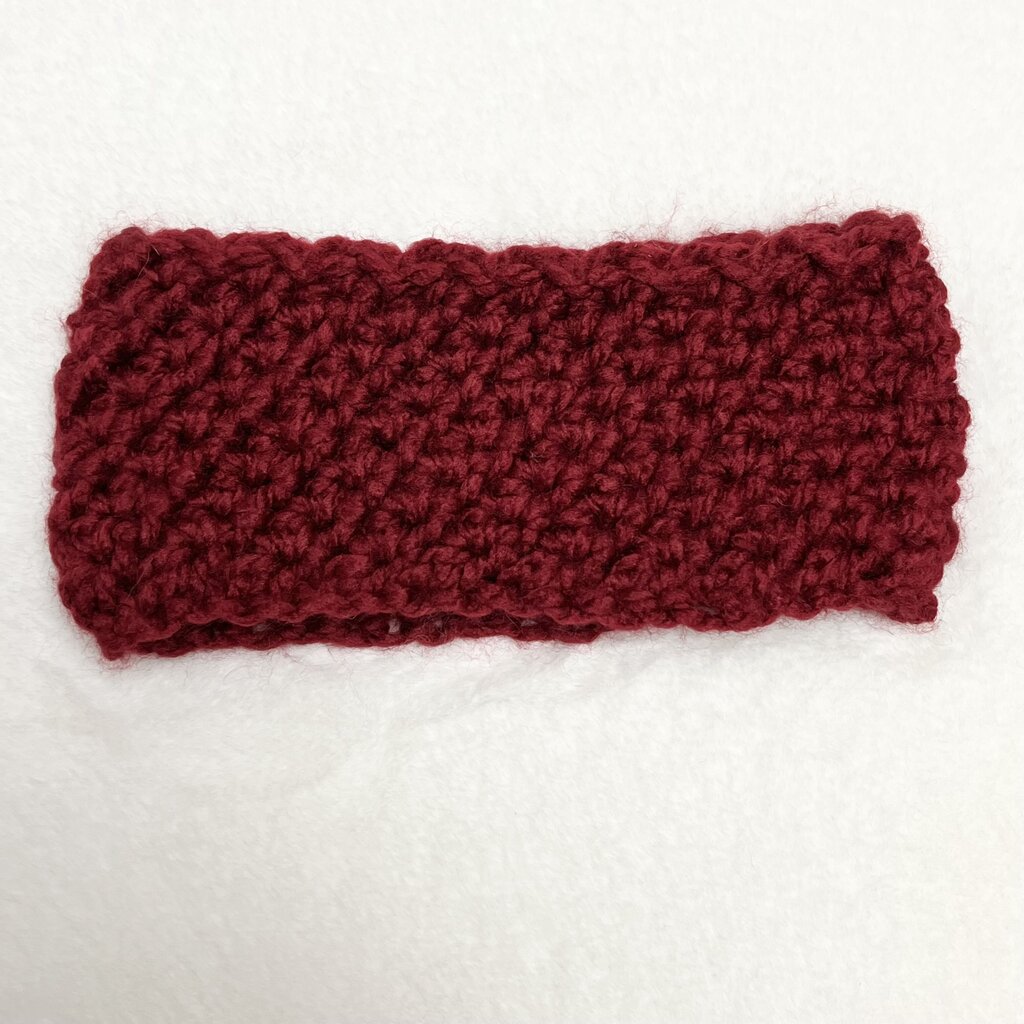 Reversible Headband (Child) - Red