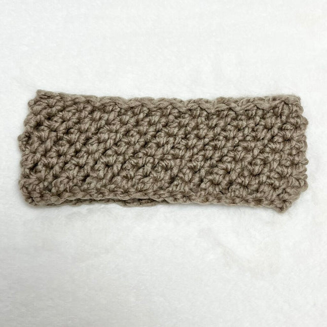 Reversible Headband (Child) - Taupe