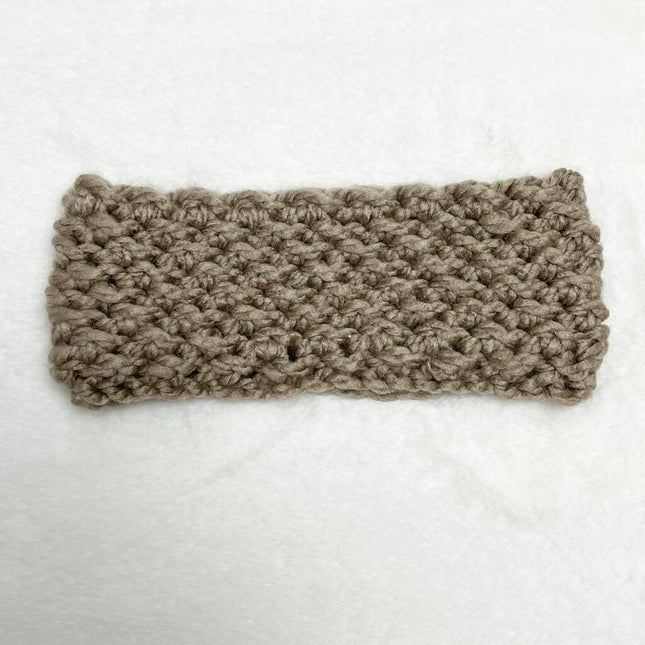 Reversible Headband (Child) - Taupe