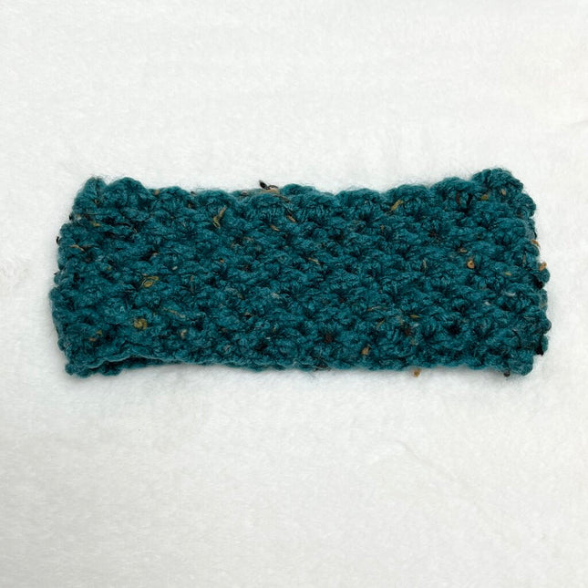 Reversible Headband (Child) - Tweed Teal