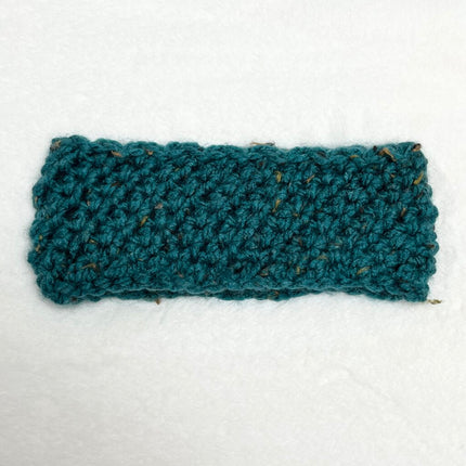 Reversible Headband (Child) - Tweed Teal