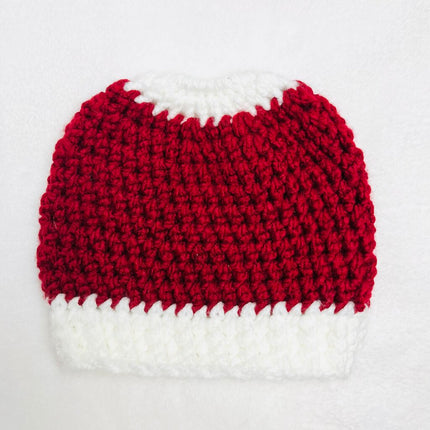 Santa Hat - Messy Bun
