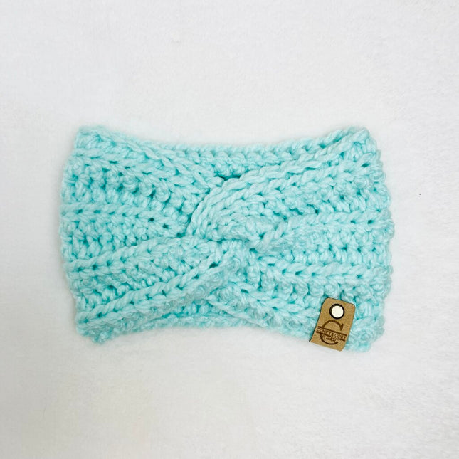 Twisted Headband - Aqua
