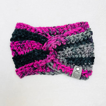 Twisted Headband - Black Raspberry