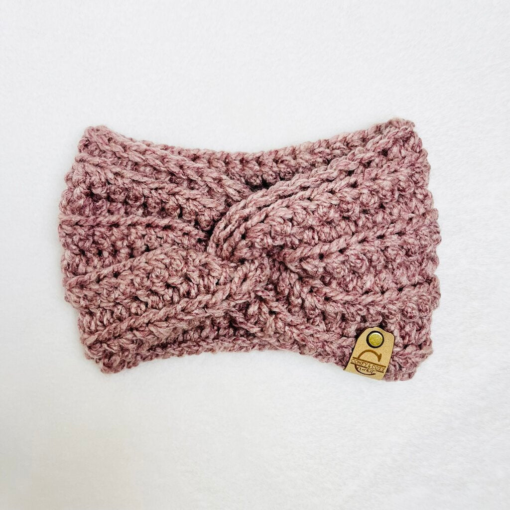 Twisted Headband - Blush Heather