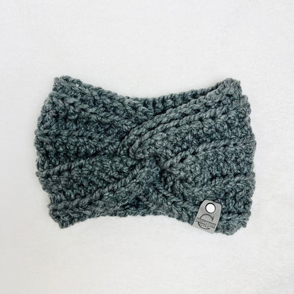 Twisted Headband - Charcoal
