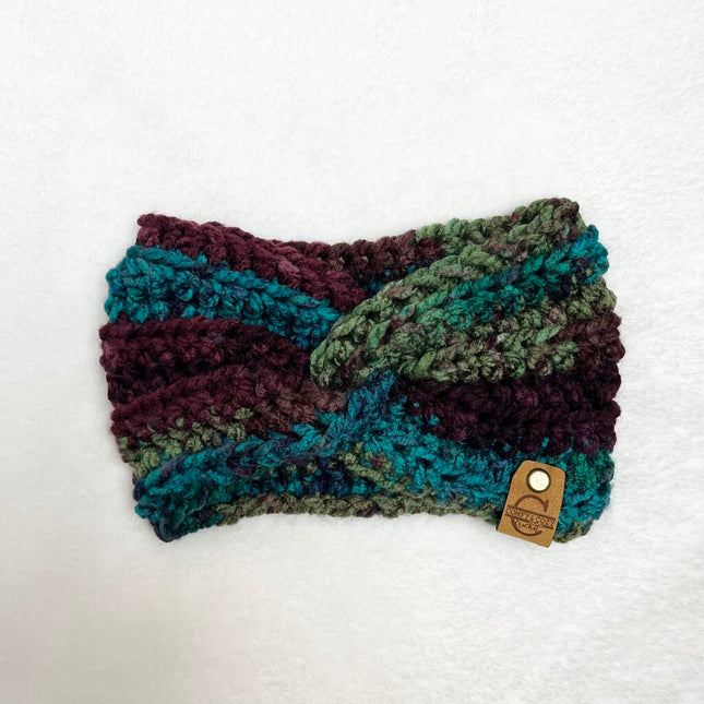 Twisted Headband - Mulberry