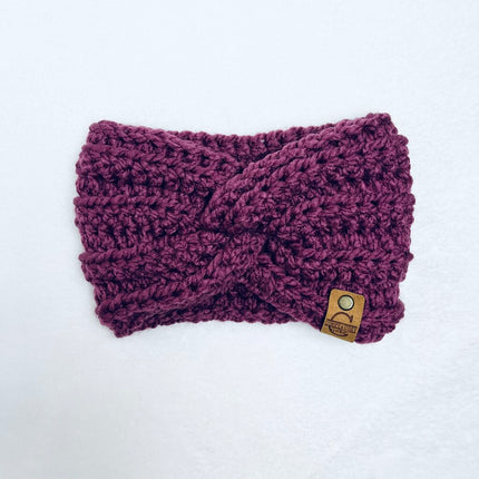 Twisted Headband - Raspberry
