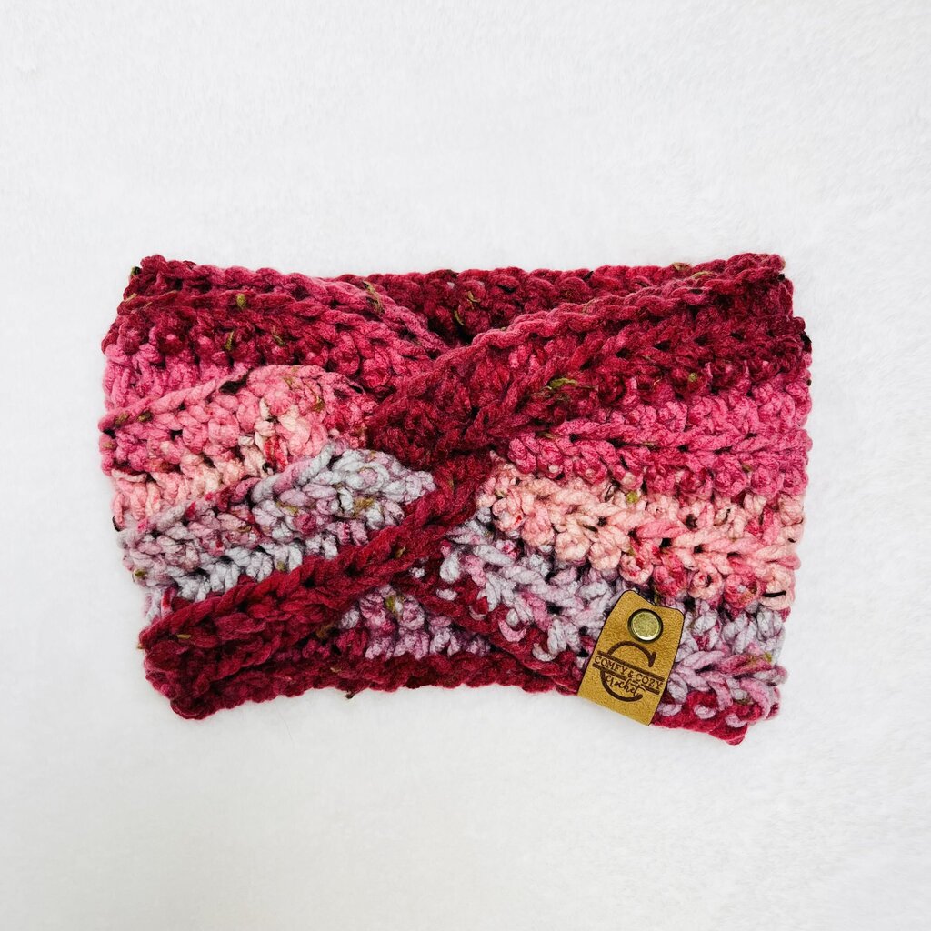 Twisted Headband - Rose Garden