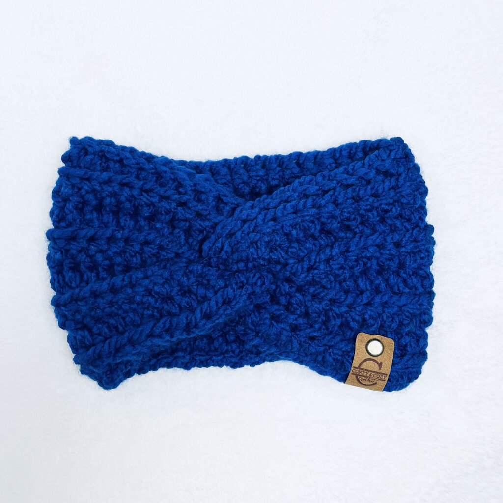 Twisted Headband - Royal Blue