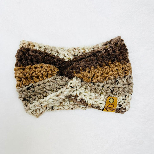 Twisted Headband - Woodgrain
