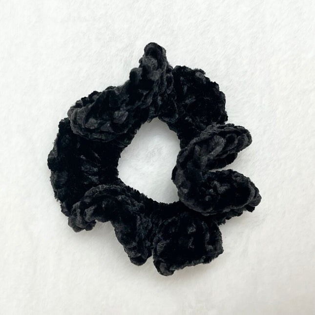 Velvet Scrunchie - Black