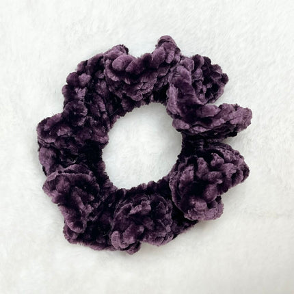 Velvet Scrunchie - Royal Purple