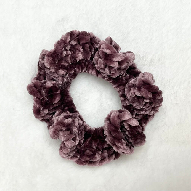 Velvet Scrunchie - Wine