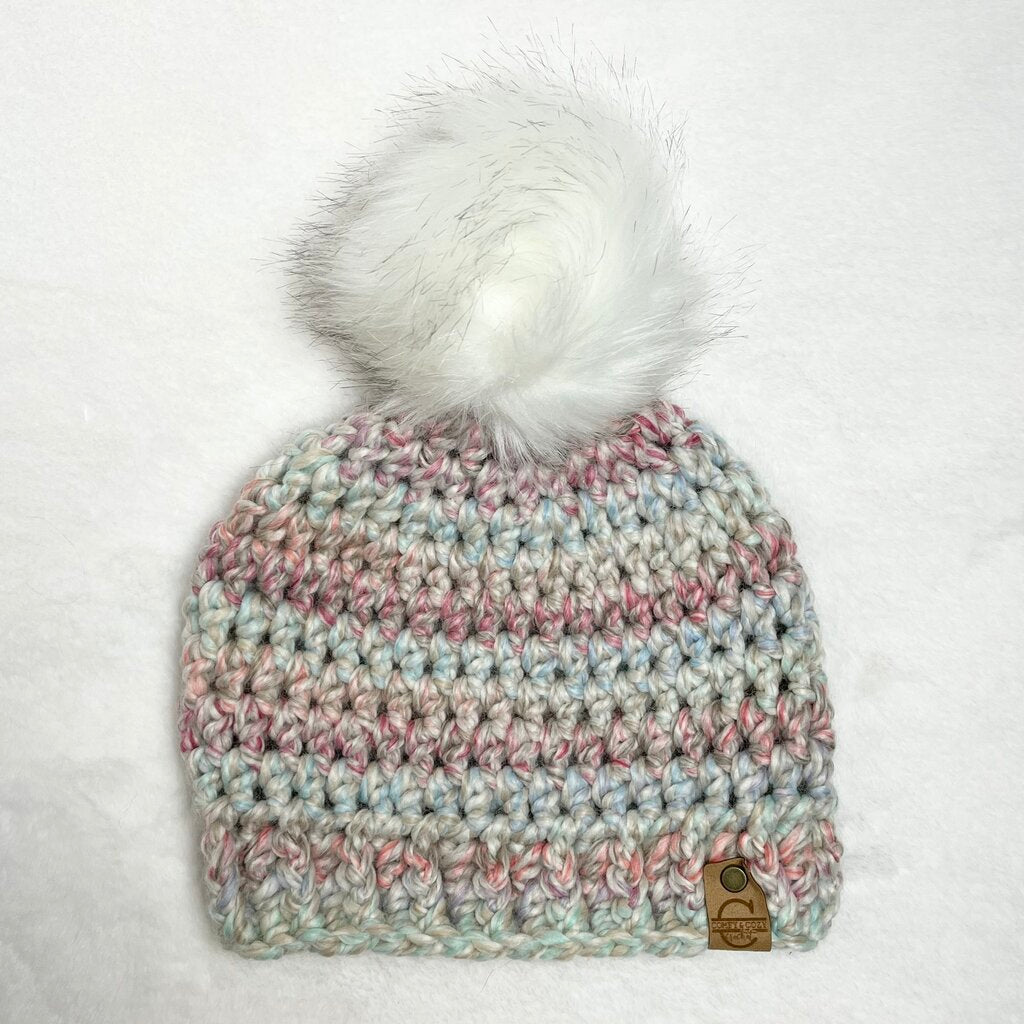 Wool Pom Pom Hat - Carousel