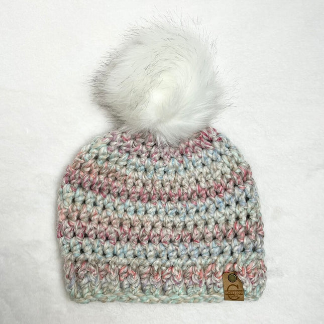 Wool Pom Pom Hat - Carousel