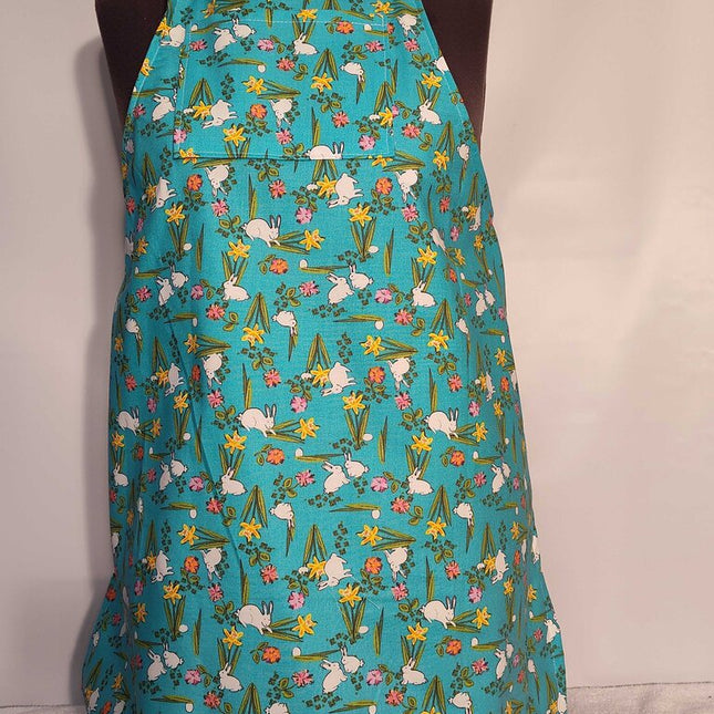 Adult Aprons Bunnies in the Garden