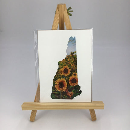 New Hampshire III - Sunflower 5x7 Art Print