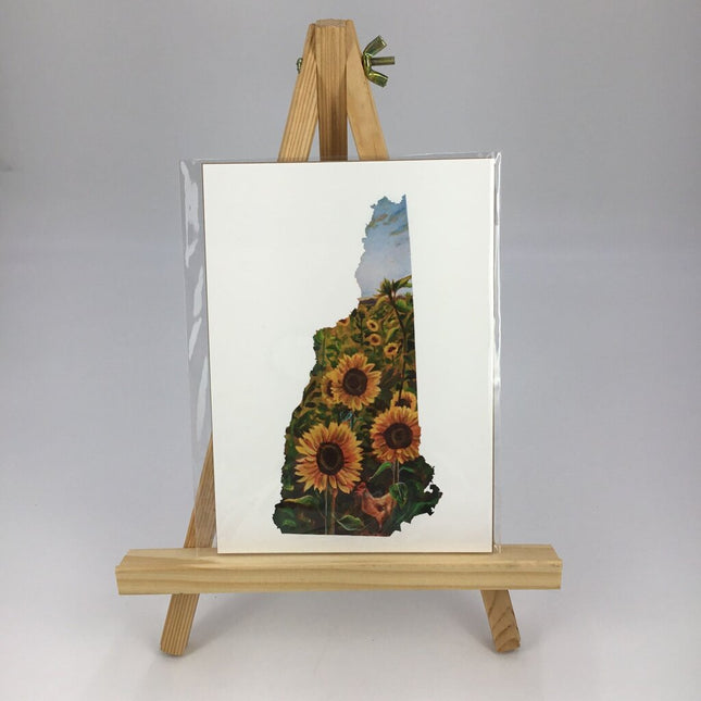 New Hampshire III - Sunflower 5x7 Art Print