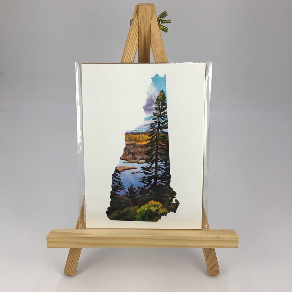 New Hampshire IV - Fall Marsh 5x7 Art Print