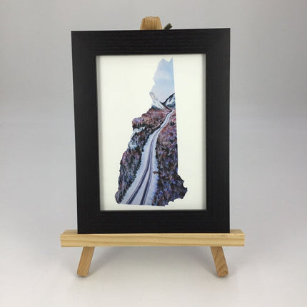 New Hampshire II - Winter 5x7 Art Print FRAMED