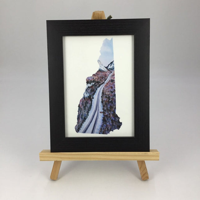 New Hampshire II - Winter 5x7 Art Print FRAMED