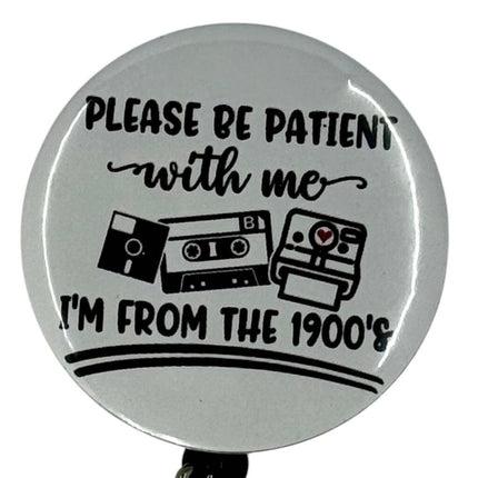 Button Badge Reel - From the 1900s