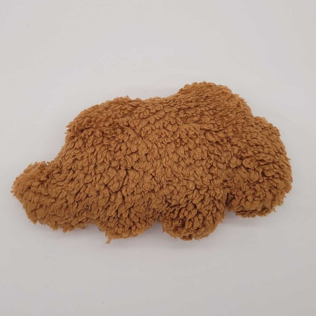 Dinosaur Chicken Nugget Pillow Plushie (Triceratops)