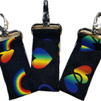 Black Rainbow Hearts