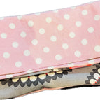 Pink Dumb Dot Gray La Dee Da