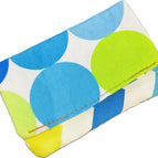 Blue Disco Dot Chevron