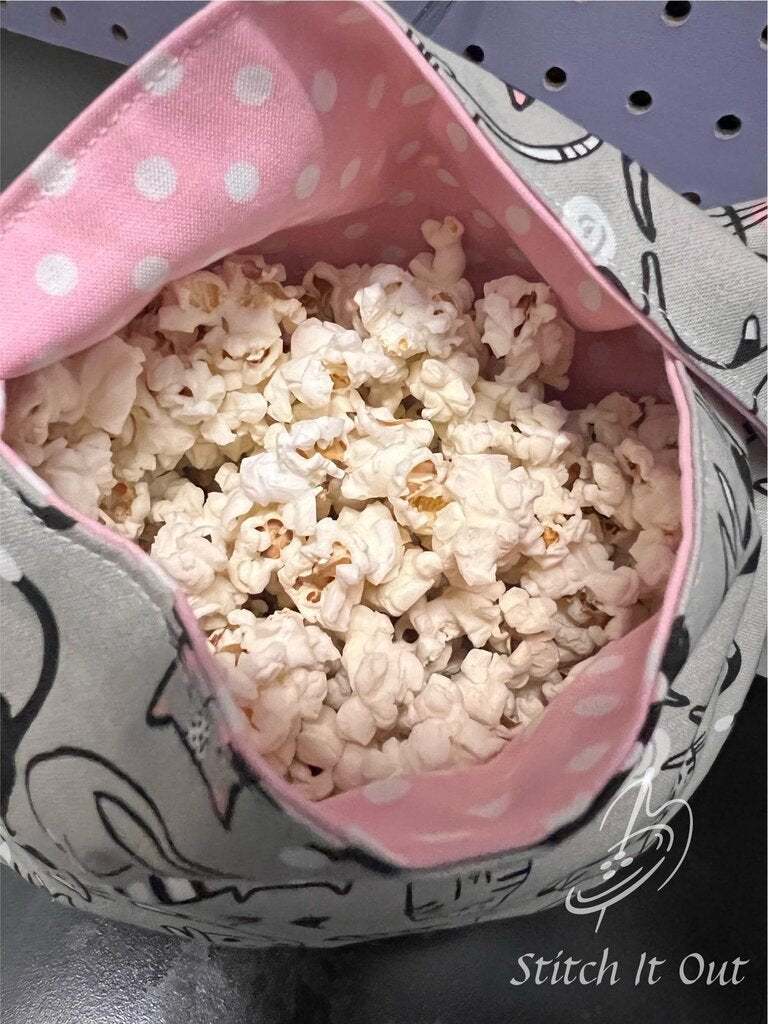 Reusable Microwave Popcorn Bag